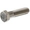 Hillman Hex Head Cap Screw, Plain Stainless Steel, 6 in L 0831594 - alternate 1